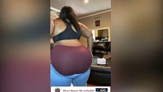 SSBBW lady Dancing  bbw girl  ssbbw big booty dance  cute big girl  ssbbw big booty