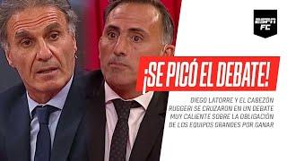 ¡SE CALENTÓ EL DEBATE #Ruggeri #Latorre y una chara MUY PICANTE sobre la obligación de ganar