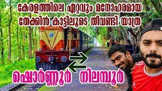 A train ride through the most beautiful teak forest in Kerala Shoranur To nilambur First4plan