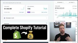  FREE A-Z Shopify Dropshipping Course - Building A 6-Figure Store  2022