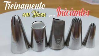 TREINAMENTO EM BICOS PARA INICIANTES  BICO 1M  BICO 402  BICO 4B  BICO 20  BICO 124 PARIS CAKE