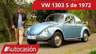 VW Escarabajo 1303 S de 1972  Coches CLÁSICOS  Review en español  #Autocasión