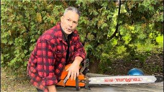 Does your Chainsaw stay Sharp? Cutting logs on the ground tips.