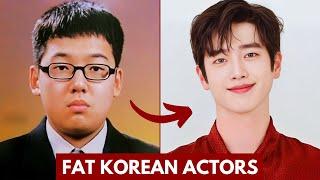 TOP KOREAN ACTORS WHO WERE FAT  FAT KOREAN ACTORS  LEE MIN HO  PARK BOGUM #kdrama