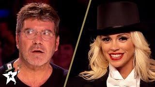 TOP Six Female Magician Auditions on Britains Got Talent