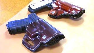 Custom Leather Holster Making  Saddle Style  Pancake Style   How Its Made