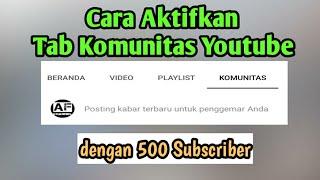 Cara membuat & mengaktifkan Tab Komunitas di youtube Terbaru 2022