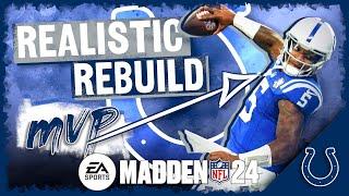 Anthony Richardson is the MVP  Madden 24 Indianapolis Colts Realistic Rebuild