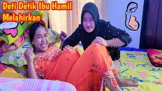 DETIK DETIK IBU HAMIL MAU MELAHIRKAN  DRAMA PARODI LUCU IBU HAMIL MELAHIRKAN  MARCHEL AND FAMILY