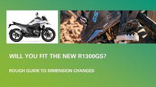 Will you fit on the BMW R1300GS?