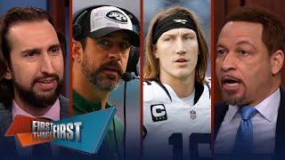 Rodgers ‘slinging the ball’ Mistake for the Jaguars to extend Lawrence?  NFL  FIRST THINGS FIRST