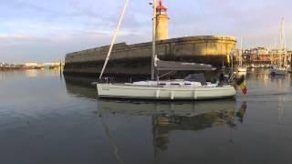 BOATS LEAVING THE HARBOUR