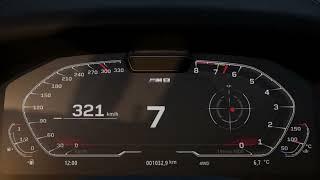BMW M8 Competition ACCELERATION And TOP SPEED RUN