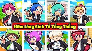 HIHA BIẾN TẤT CẢ THÀNH VIÊN LÀNG SINH TỐ THÀNH TỔNG THỐNG TRONG MINECRAFT*LÀNG SINH TỐ TỔNG THỐNG 