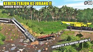 KERETA TERJUN KE JURANG - LANGSIR KERETA PART 34