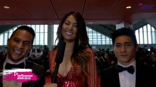 Fajar Maria Selena Hendri Take Indonesia - Red Carpet Influence Asia 2015