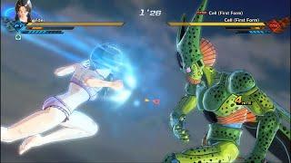 DB Xenoverse 2 - Swimsuit Videl vs. 1st Form Cell JPV 4