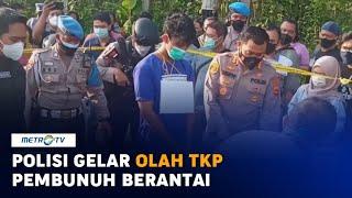 Polisi Gelar Olah TKP Pembunuhan Berantai di Bogor