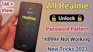 All Realme Reset Password How to fix forgot lockscreen Password Any Realme Pattern New Tricks 2024??