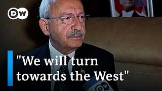 Turkey Erdogans challenger Kilicdaroglu pledges true democracy ahead of election  DW News