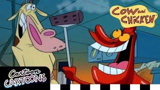 Searching For Super Cow  Cow & Chicken  Cartoon Cartoons