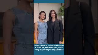 Miss Thailand Anntonia Porsild Visits Manila Was Shocked She Has Many Fans in PH