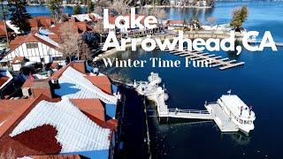 Lake Arrowhead CA Winter Time Fun