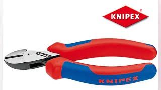 Компактные и универсальные.Боковые усиленные кусачки KNIPEX X-Cut 73-02-160.Обзор.