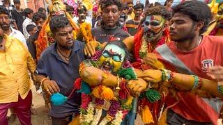 Talwar Shiva Potharaju Gavu at Langar House Golkonda Bonalu  Talwar Shiva Potraj Dance Hyderabad