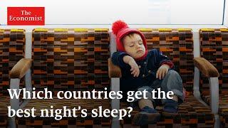 Which countries get the best nights sleep?