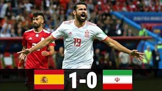 Spain vs Iran 1-0  Extended Higlights and goals World Cup 2018