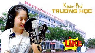 Khám phá trường học Cao đẳng Phát thanh-Truyền hình II trải nghiệm phim trường phòng thu cực xịn