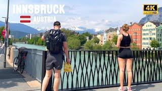 Innsbruck Austria  4K City Walking Tour June 2023