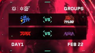 Day 1 - Group Stage - VCT CN Kickoff