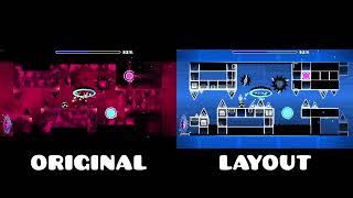 MINUSdry Original vs Layout  Geometry Dash Comparison