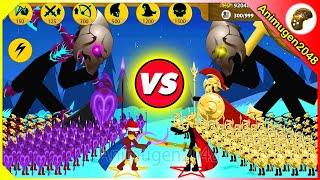 NEW RED XIPHOS vs FINAL BOSS Griffon Golden Zombie  Stick War Legacy Mod VIP  Animugen2048