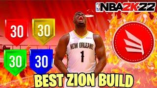 Zion Williamson 67 SF SLASHING PLAYMAKER BUILD in NBA 2K22