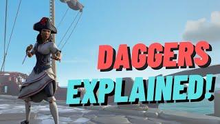 Daggers Explained - Sea Of Thieves Season 12 #seaofthieves #bemorepirate