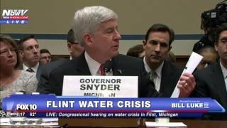 FNN Governor Snyder Testifies at Congressional Hearing on Flint Water Crisis