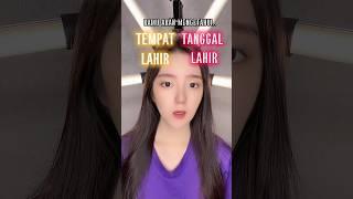 #pov  kamu dapat melihat tempat lahir semua orang..