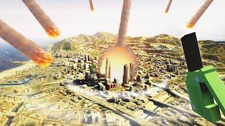 Im Calling Down a Meteor ARMAGEDDON on GTA V Map Teardown Mods