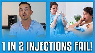 1 In 2 Intramuscular Injections Are UNSUCCESSFUL