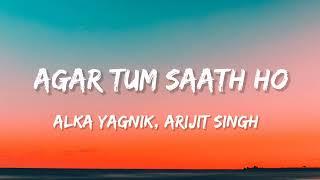 Agar Tum Saath Ho Lyrics  Tamasha  Ranbir Kapoor Deepika Padukone  T-Series.