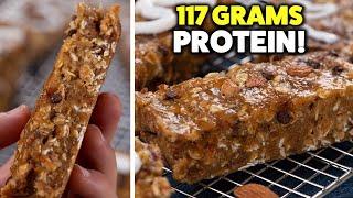 Easy Homemade Protein Bars  5 Ingredients