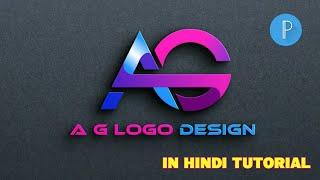 A G logo design  Pixellab Logo Design Hindi Tutorial   How to Make AG Letter Logo in  Pixellab