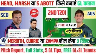 aus vs sco dream11 predictiondream 11 team of today matchansari loss coveraus vs scosco vs aus