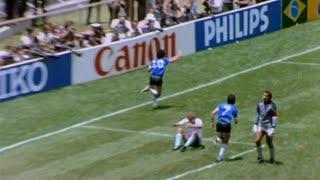 El gol de Maradona a los ingleses 1986- HD 1080p Remasterizado