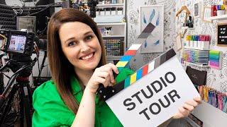 YouTuber Art Studio TOUR