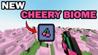 THE NEW CHERRY BIOME IN BLOXD.IO?  Bloxd.io