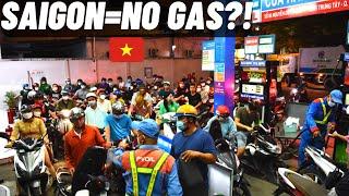 GASPETROL SHORTAGES in SAIGON. Is it a good time to visit? Vietnam Vlog